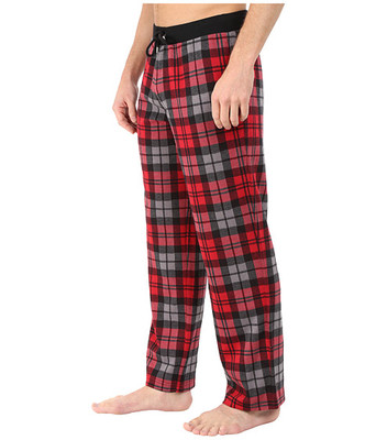 UGG AUSTRALIA THOMAS MENS LOUNGE PLAID PANTS SCARLET RED OR BLUE JAY -NWT