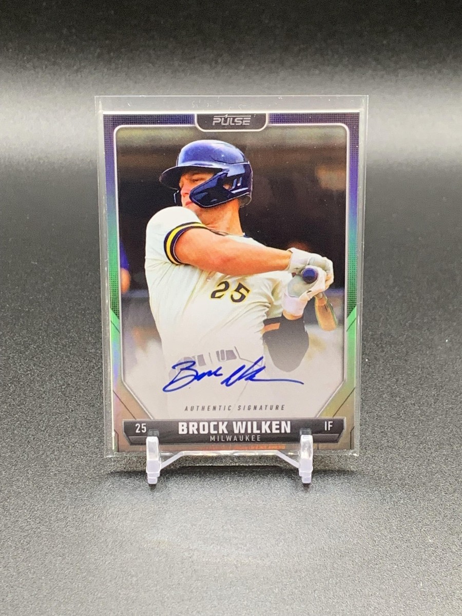 2024 Pulse Baseball Brock Wilken A-BWI Silver Foil Auto