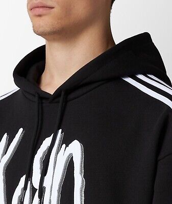 adidas Originals x Korn Parker Hoodie Black IN9102 Size L Brand New