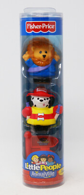 Little People - Animalville - 3-Pack - Löwe, Dalmatiner & Hydrant - P9515