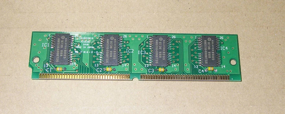 AKAI DR8/DR16/DD8/DD1500m EXM1508 8MB SPEICHER L5162C5010 72Pin SIMM WORKING - Bild 3 von 4