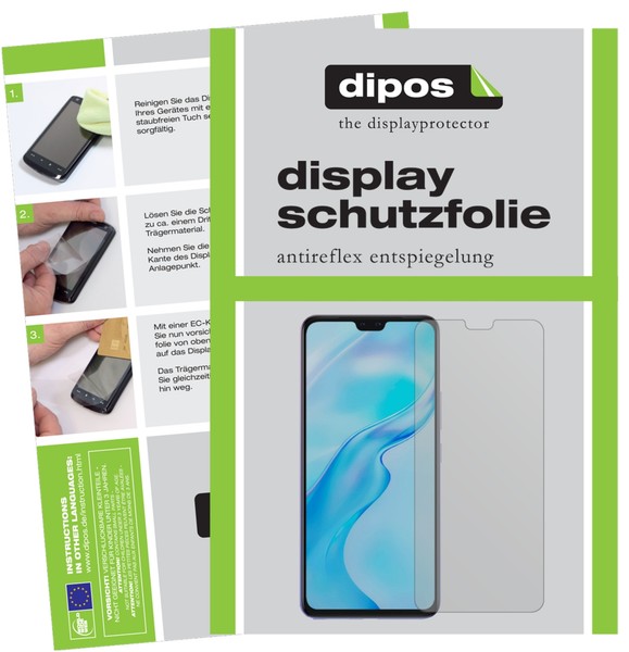 2X Schutzfolie FüR Vivo V20 Pro Matt Displayschutzfolie Folie Display Schutz-image