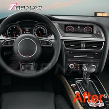 for Audi A4L 2013-2016 Head Unit Center Multimedia Car GPS Navigation 4G WIFI BT