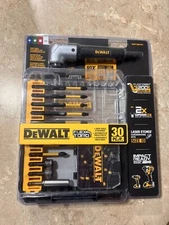 DeWalt FlexTorq Impact driver bit set 30pc with right angle attachment