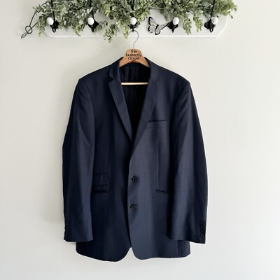 Ben Sherman Blue Two Button Blazer  Corporate Work Career