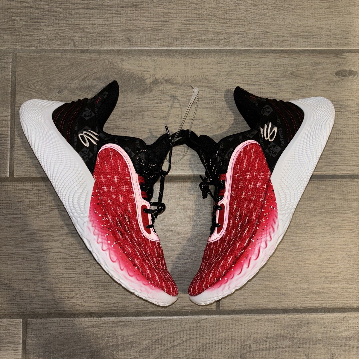 Under Armour Curry Flow 9 Davidson College PE Men Size 14 3025718