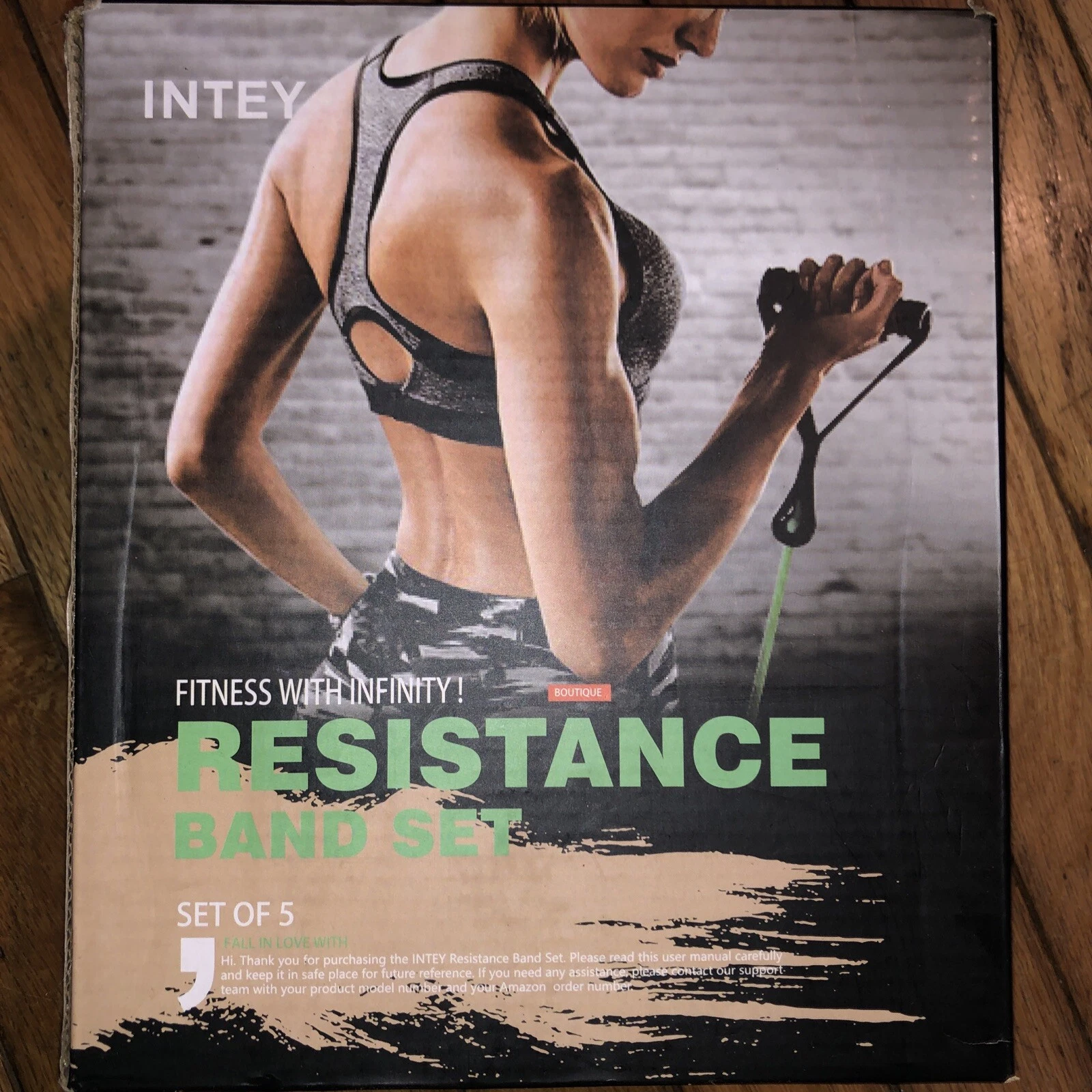 intey resistance bands 15 Pieces