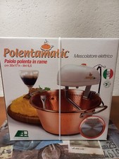 Paiolo elettrico per la polenta  cm.30 in rame anche per induzione 6,5 Lt.