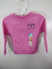 New Garanimals Sweatshirt Girls Size 18 Months Pink Butterfly Long Sleeve