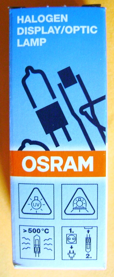 Osram Sylvania 64642 HLX 150W 24V 2-Pin G6.35 Optic Light Bulb 54264 - Image 4 of 4