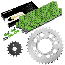 Celox Drive Chain & Sprockets Kit for Honda CM400A CM400C CM400E CM400T Green