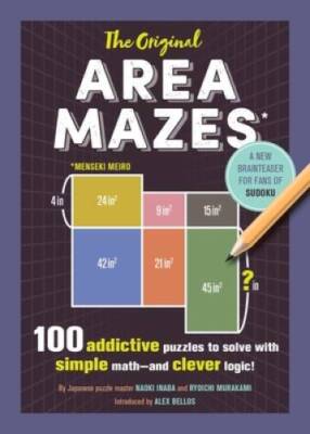 The Original Area Mazes: 100 Addictive Puzzles to Solve with Simple  - VERY GOOD