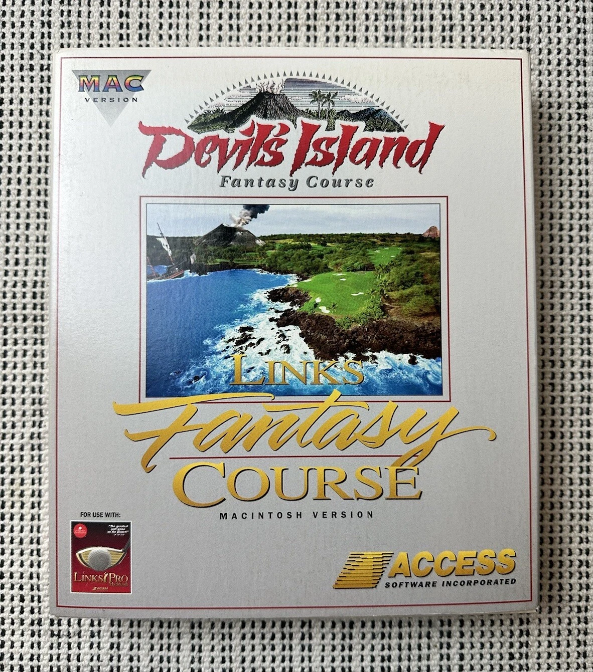 Devils Island 1995 Links Fantasy Course MAC Version 3.5” High Density Disks - 画像1/12
