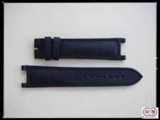 Cinturino in Cuoio Gommato nero Cartier Pasha 38mm per fibbia - 20/18 