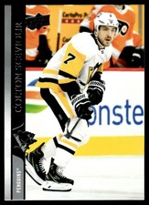 2020-21 UPPER DECK HOCKEY CARD COLTON SCEVIOUR #612 PITTSBURGH PENGUINS 7344