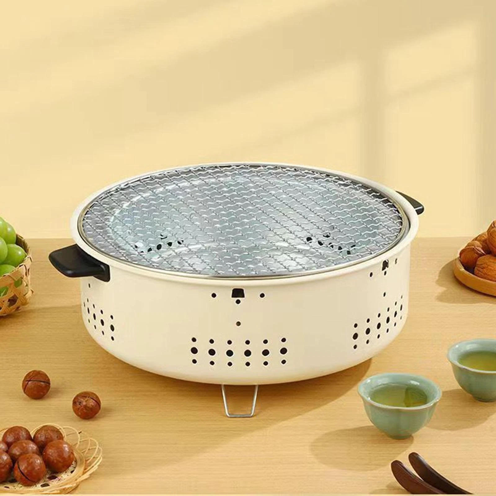 BBQ Grill Detachable Versatile Accessoriy for Hiking Outdoor Backpacking