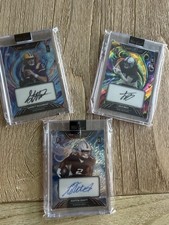 Wild card metallic Football ROOKIE auto Lot