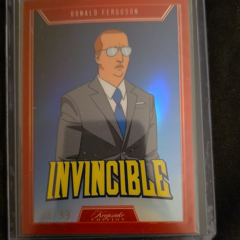 Invincible Keepsake Edition Donald Ferguson Non-Sport Trading Card Serial #30/99