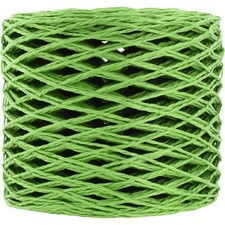 Dark Green Raffia Yarn Natural Paper Straw Ribbon for Gift Wrapping Crafts