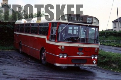 35mm Slide Davies Pencader Leyland Leopard Willowbrook 83 LBX549G 1976 Original