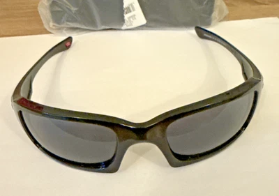 OAKLEY FIVES CUADRADO 009238-0454 NEGRO/GRIS PULIDO. NUEVO, UN ESTUCHE, LEER NOTAS - Imagen 1 de 4