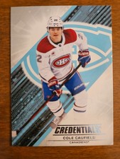 2024-25 Upper Deck Credentials Cole Caufield Card #22