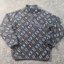 Patagonia Synchilla Snap-T Fleece Kids Large 12 Geometric Aztec Pullover 65572