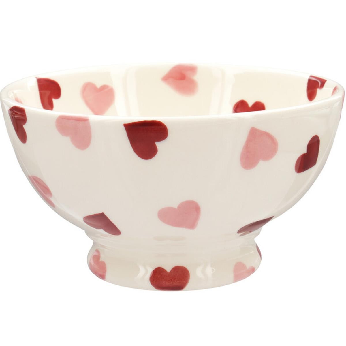 Emma Bridgewater Pink Hearts French Bowl English Earthenware 1PIH010041