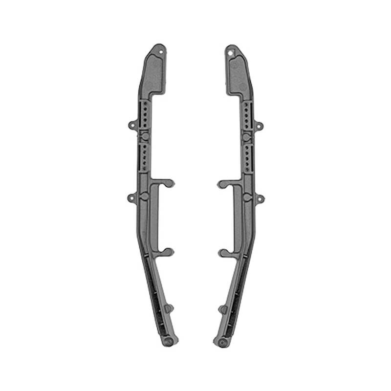 Team Associated RC10SC7 FT Chassis Side Rails, Carbon