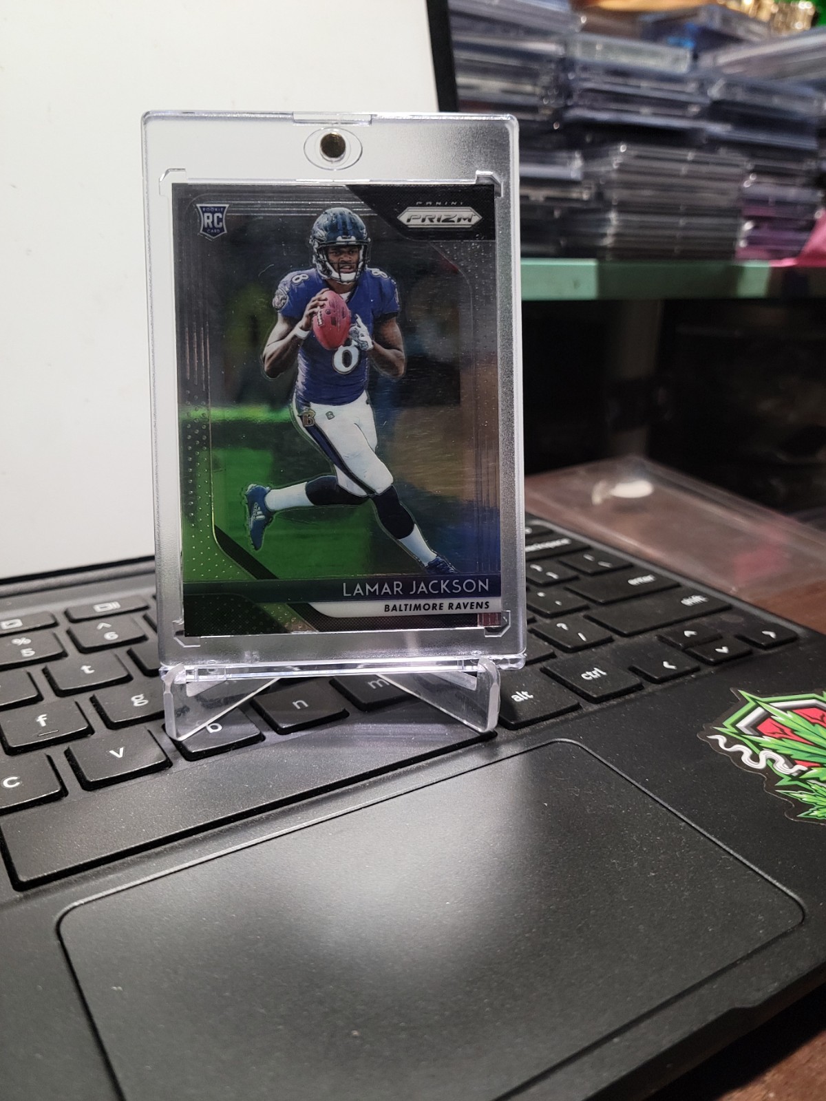 Lamar Jackson 2018 Panini Prizm - Rookie #212 (RC)