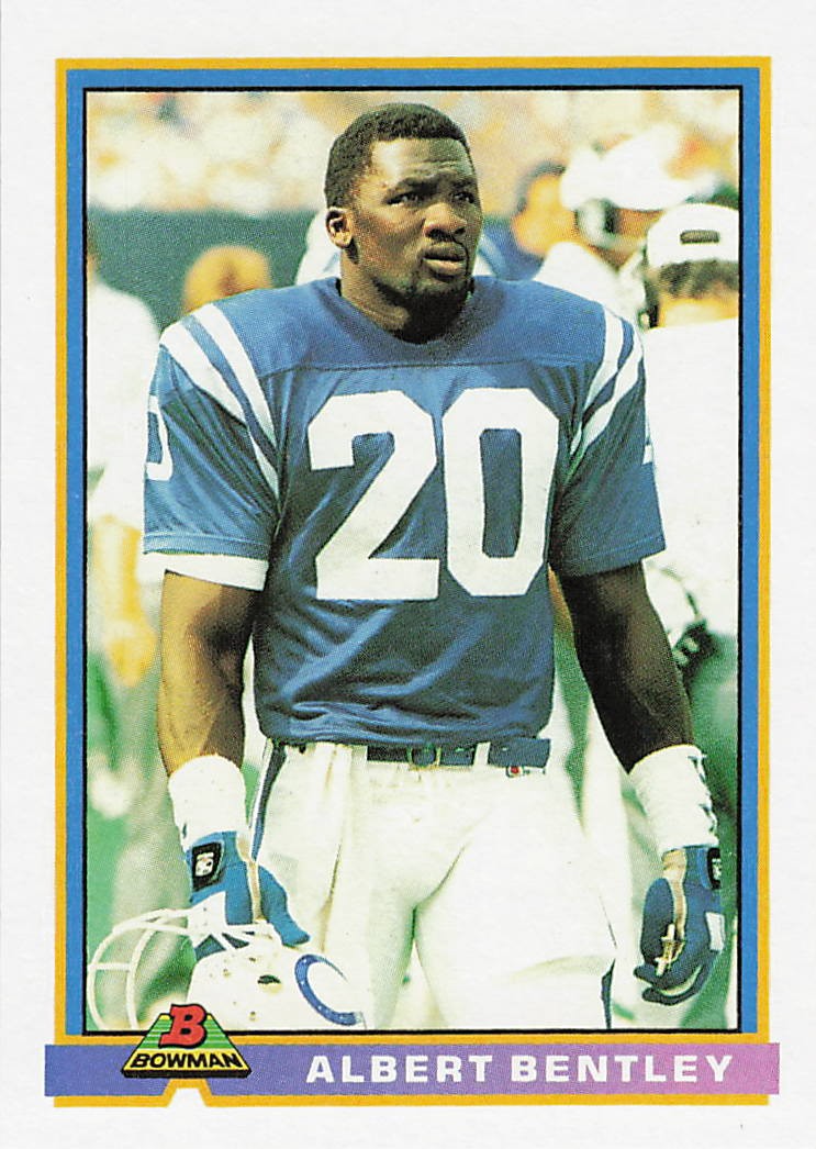 1991 Bowman Albert Bentley #214