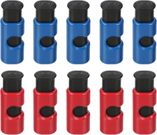 Bag Clips, 10 Pack, Squeeze and Lock Bread Bag Clips for Food Storage, Plastic B