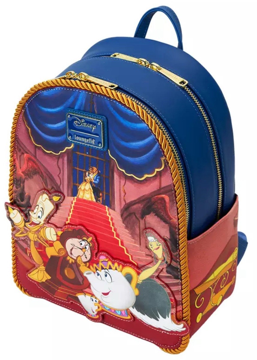 Limited Edition Beauty and the Beast Ballroom Loungefly Mini