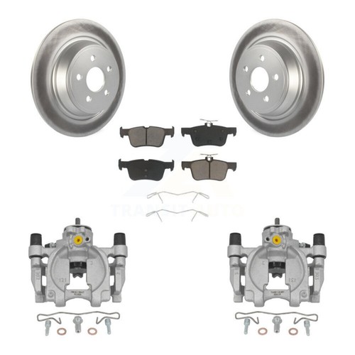 Transit Auto KCG-100155C Brake Disc and Pad Kit Rear for Lincoln Continental MKZ - Picture 1 of 12