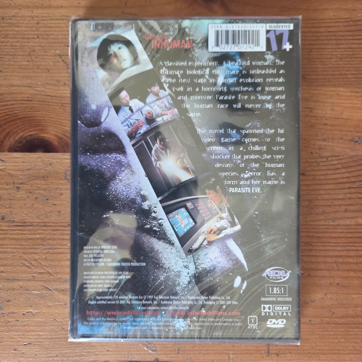 Parasite Eve (DVD, 2001) for sale online | eBay