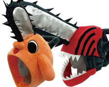 Chainsaw Man Pochita Costume Cap Hat Set of 2 Cosplay Halloween SAZAC Official