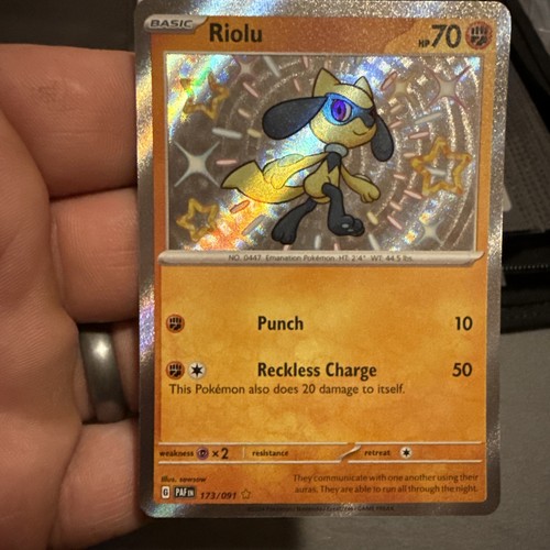 Riolu 173/091 SV: Paldean Fates Holo