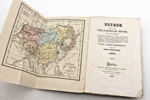 ALBERT-MONTÉMONT - Voyage Dans Les Cinq Parties Du Monde 34 cartes déplia - 1828