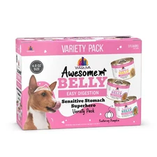 Awesome Belly Wet Dog Food, Sensitive Stomach Superhero Variety Pack, 6oz Can...