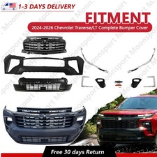 Complete Bumper Cover For 2024-2026 Chevrolet Traverse/lt W/ Grille