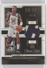 2022 Panini Noir Elegant Décor Rookie Jerseys Prime 19/49 Bennedict Mathurin yf4