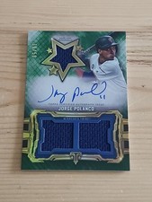 2020 Topps Triple Threads Jorge Polanco Emerald #18/50 #RFPAR-JP ~ Mariners