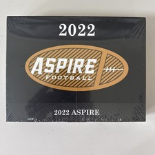 2022 Sage Aspire Football Factory Sealed Hobby Box - 20 Autos Per Box
