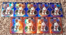 Lot/9 2022 Panini Prizm #219 Christopher Sanchez (1) Navy Blue (4) Blue (4) Red