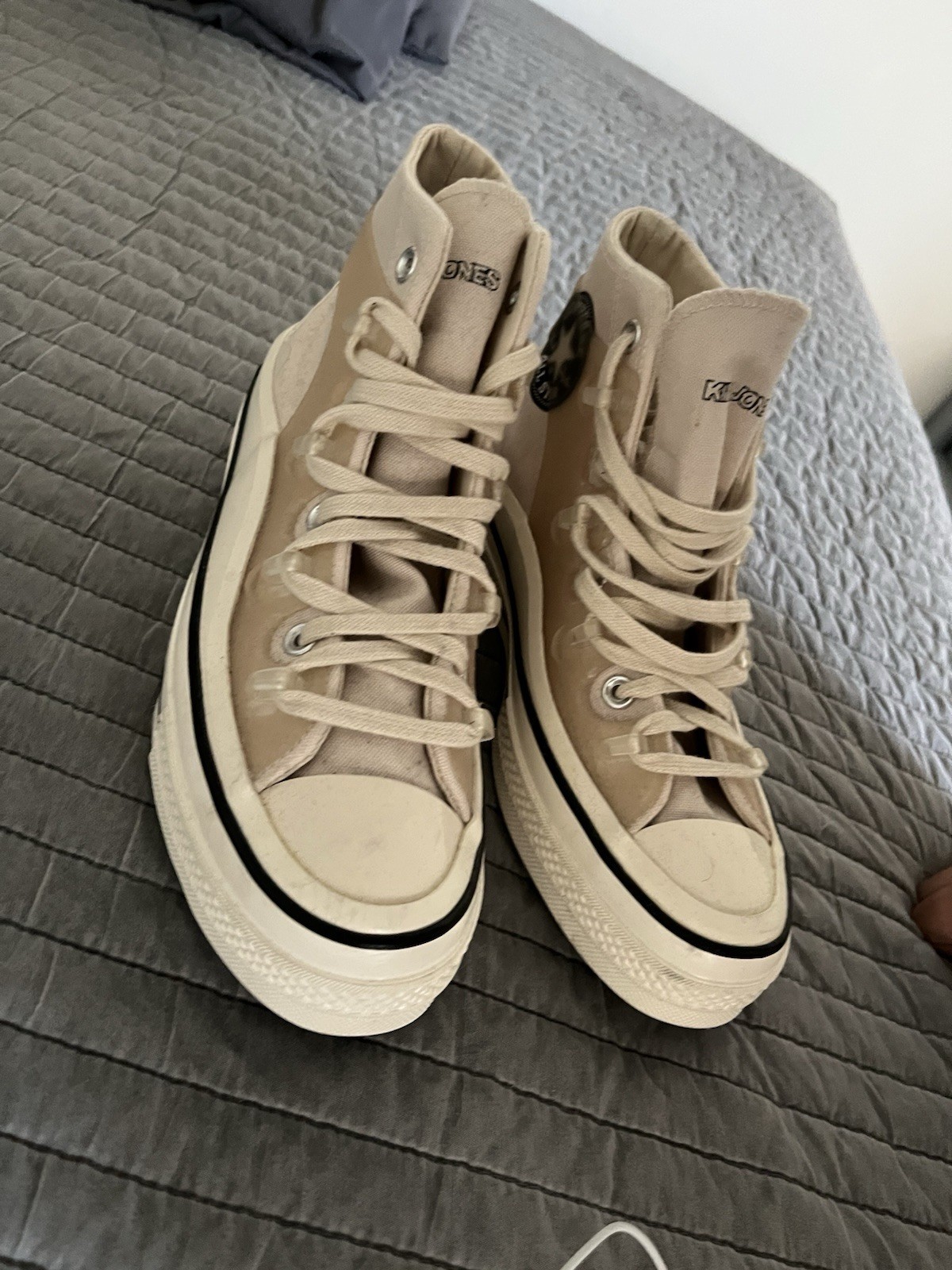Kim Jones x Converse Chuck 70 High in Natural - Size 7
