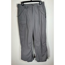BURTON Dry Ride Shaun White Snowboard Ski Snowpants Pants Gray Kids Boys Sz XL