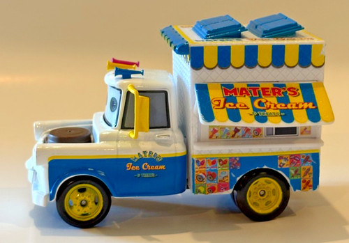 Disney Store Pixar Cars Ice Cream Truck Mater 1:43 Scale Diecast Vehicle - Loose