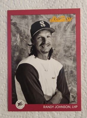 1991 Studio - HOF Randy Johnson #116 Seattle Mariners 