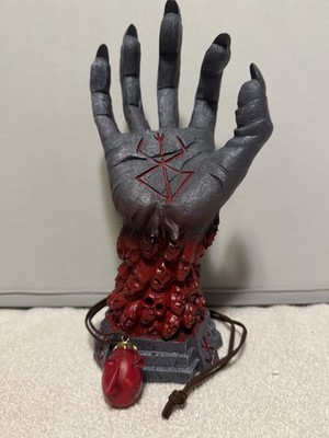 Kuberas Berserk Hand Of God Anime Resin Statue Guts With Necklace Collection New
