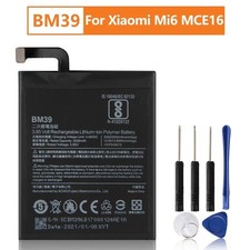 New BM39 Replacement Battery For Xiaomi Mi 6 MCE16 3350 mAh  Tools